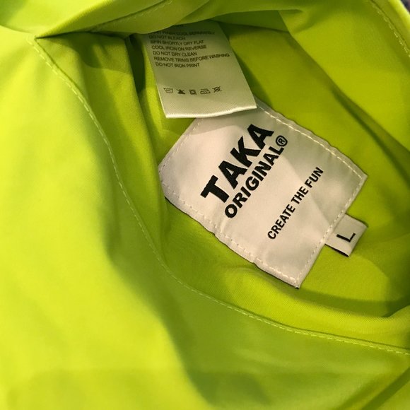 Taka Hayashi TAKA Original daisy floral fleece reversible jacket NEW! With Tags - Picture 5 of 10